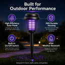 Solar Mosquito Zapper Light – Outdoor Garden Stake Lamp, UV Insect Killer