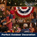 America 250 Heritage Porch Bunting – Premium Patriotic Outdoor Décor ✨