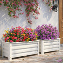 Artificial Eucalyptus and Violet Ground-Insert Floral Decoration