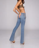 Revice Low-Rise Y2K Jeans with Side Lacing